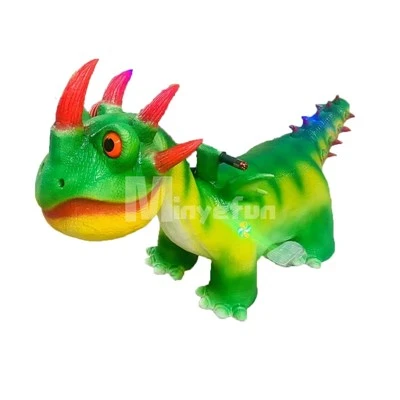 Tunggangan Dinosaur dengan Lampu LED